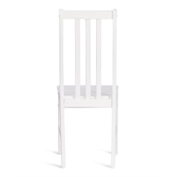 Стул жесткое сиденье SWEDEN / 1 шт. в упаковке Многослойная фанера, МДФ, 100*41*40, white, разобранный