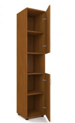 Шкаф для документов узкий Р.П-4 Ясень светлый