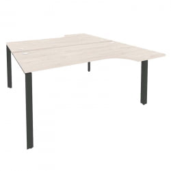 Рабочая станция на П-образном м/к ONIX O.MP-D.SA-1 Денвер Светлый/Антрацит