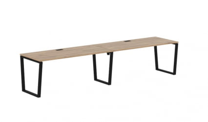 Бенч-система EDIS EVWST 3580 Дуб Денвер светлый Черный