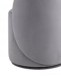 Пуф Loreen вращающийся велюр Серый