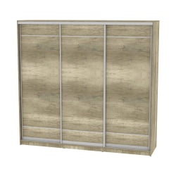 Шкаф-купе B-220х235х60-1(ДКМ-D7D7D7)