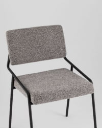 Стул Теллинг шенилл серый