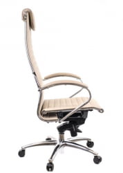 Кресло руководителя Еверпроф Деко Экокожа Бежевый / Everprof Deco