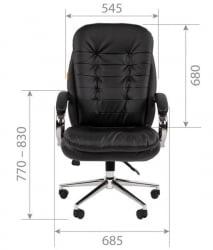 Кресло руководителя CHAIRMAN 795 ЭКО Коричневый