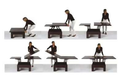 Стол-трансформер №12 Дуб Сонома