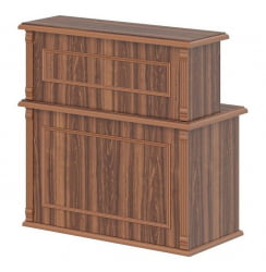 Стойка ресепшен RMS 120 Орех Даллас