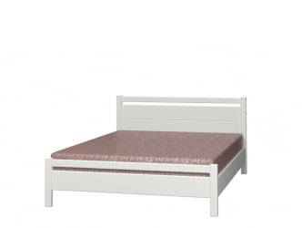 Кровать из массива Вероника 1 200х160 Белый Античный