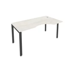 Стол письменный МЕТАЛ СЙСТЕМ Б.СА-1 Пр Наварра/Антрацит / METAL SYSTEM