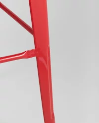 Стул барный TOLIX WOOD Красный