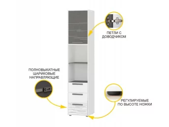 Стеллаж в детскую Аляска 501.04
