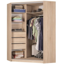 Шкаф-купе YA-198х1250-2(Белый-D6D6)