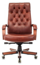 Кресло руководителя Бюрократ T-9928WALNUT/CHOK