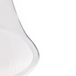 Стул TULIP (mod. 73-1) дерево/пластик/экокожа, 47,5x55x80 см, Прозрачный (Transparent)