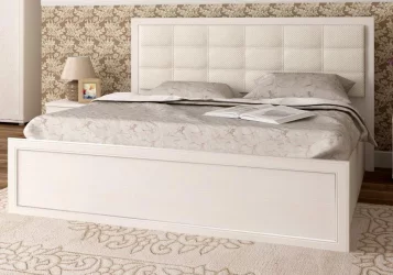 Двуспальная кровать с подъёмным механизмом Ника-Люкс 52