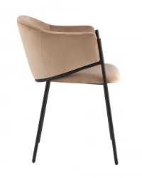 Стул Брасе велюр Капучино / Brace