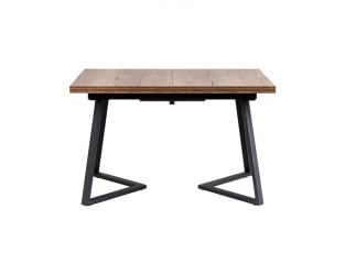 Стол Роналдо раздвиж. 140-180 Галифакс Табак/Бабочка