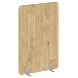 Перегородки на металлических опорах на фетровых подпятниках Р-лине ДП.Ф-120-180 Тиквуд Светлый / R-line DP.F-120-180