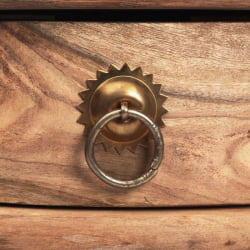 Круглый стол из дерева Бомбей - 1149 палисандр, 45*45*60 см, Natural tinted (натуральный тонированный)