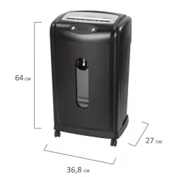 Уничтожитель (шредер) BRAUBERG S18-S 2 уровень секретности