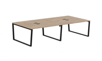 Бенч-система ЕДИС ЕВВСТ 3116 Дуб Денвер светлый Черный / EDIS EVWST