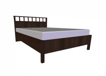Полутороспальная кровать Sherlock 48 Орех шоколадный (спальня)