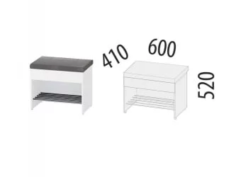 Банкетка Денвер 400.03