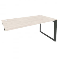 Стол-приставка на О-образном м/к к опорным элементам ОНИКС О.МО-СПР-4.8 Денвер Светлый/Антрацит / ONIX O.MO-SPR-4.8