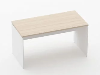 Стол прямой Deka ЛДСП каркас 75.07.14 Туя/Белый