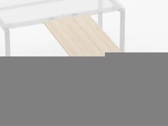 Брифинг-приставка для стола на П-обр.опорах Deka 7.10.12 Туя