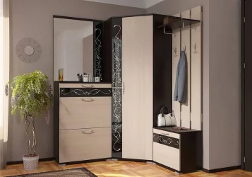 Тумба для обуви Юнона-2 ТН-05 Венге - Дуб молочный