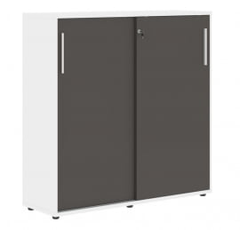 Шкаф с дверьми-купе ЕДИС ЕМC 1343 Мокко Белый Белый / EDIS EMC