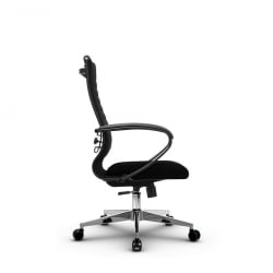 Кресло офисное МЕТТА B 2b 19/K130, Основание 17834 Комплект 3 Черное