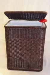 Корзина большая 16/06 A орех матовый