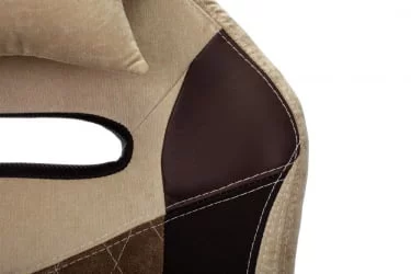 Кресло игровое Бюрократ VIKING 6 KNIGHT BR FABRIC Коричневый