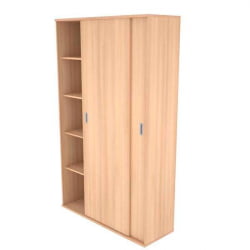 Шкаф-купе высокий СТЙЛЕ Л.ШК-1 Акация Лорка / STYLE