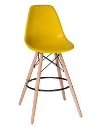 Стул барный ДОБРИН ДСВ БАР Желтый Й-01 / DOBRIN DSW BAR Y-01