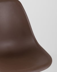 Стул Eames Style DSW коричневый 4 шт. комплект (разборный каркас)
