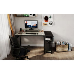 Геймерский стол EUREKA ZX-SS140B-OGB с шириной 140 см Oak Grey