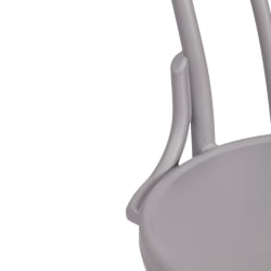 Дизайнерский стул THONET (mod. PL62) пластик, 42 x 52 x 89 см, Grey (Cерый) 09