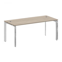 Стол рабочий руководителя на П-образном м/к ONIX DIRECT LUX M-O.MP-SRR-5.8 Дуб Аттик