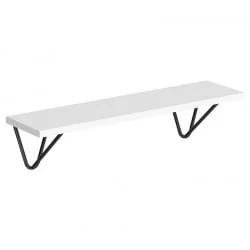 Полка в гостиную COFFEE SH-1-WIRE Белый