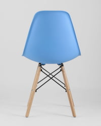 Стул Eames Style DSW голубой 4 шт. комплект (разборный каркас)