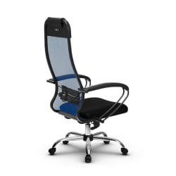 Офисное кресло МЕТТА Комплект 11, Основание 17833 Синий Black