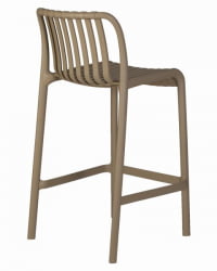 Стул полубарный ДОБРИН CХЛОЕ (бежевый) 4 шт / DOBRIN CHLOE