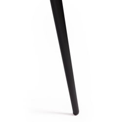 Стул MONRO (mod. 710) ткань/металл, 56х51х80 см, высота до сиденья 47 см, серый barkhat 26/черный