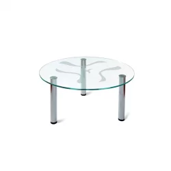 Придиванный столик Робер 6М Хром