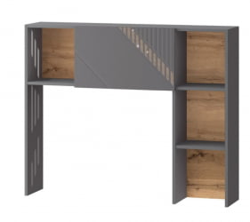 Надстройка (лев/прав) Монако 902.25 Дуб Вотан Оникс Графит