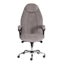 Кресло офисное BOSS Lux флок , серый, 29