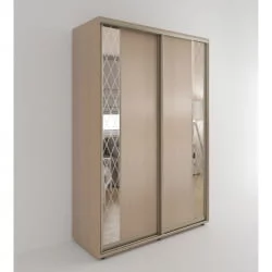 Шкаф-купе 2-х дверный Акцент-Вера ДР 1200х600 Дуб молочный